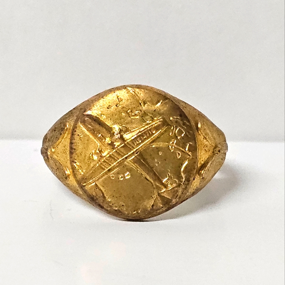 Clipper Premium 1930's Aviation Brass Ring